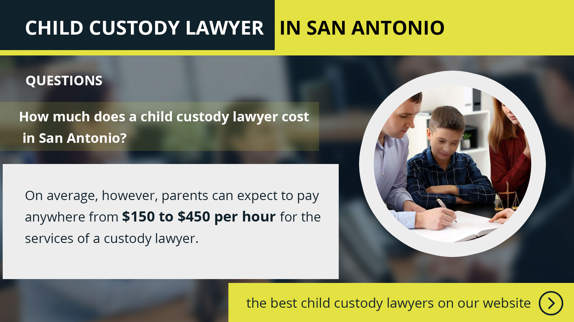 Child custody lawyer san antonio