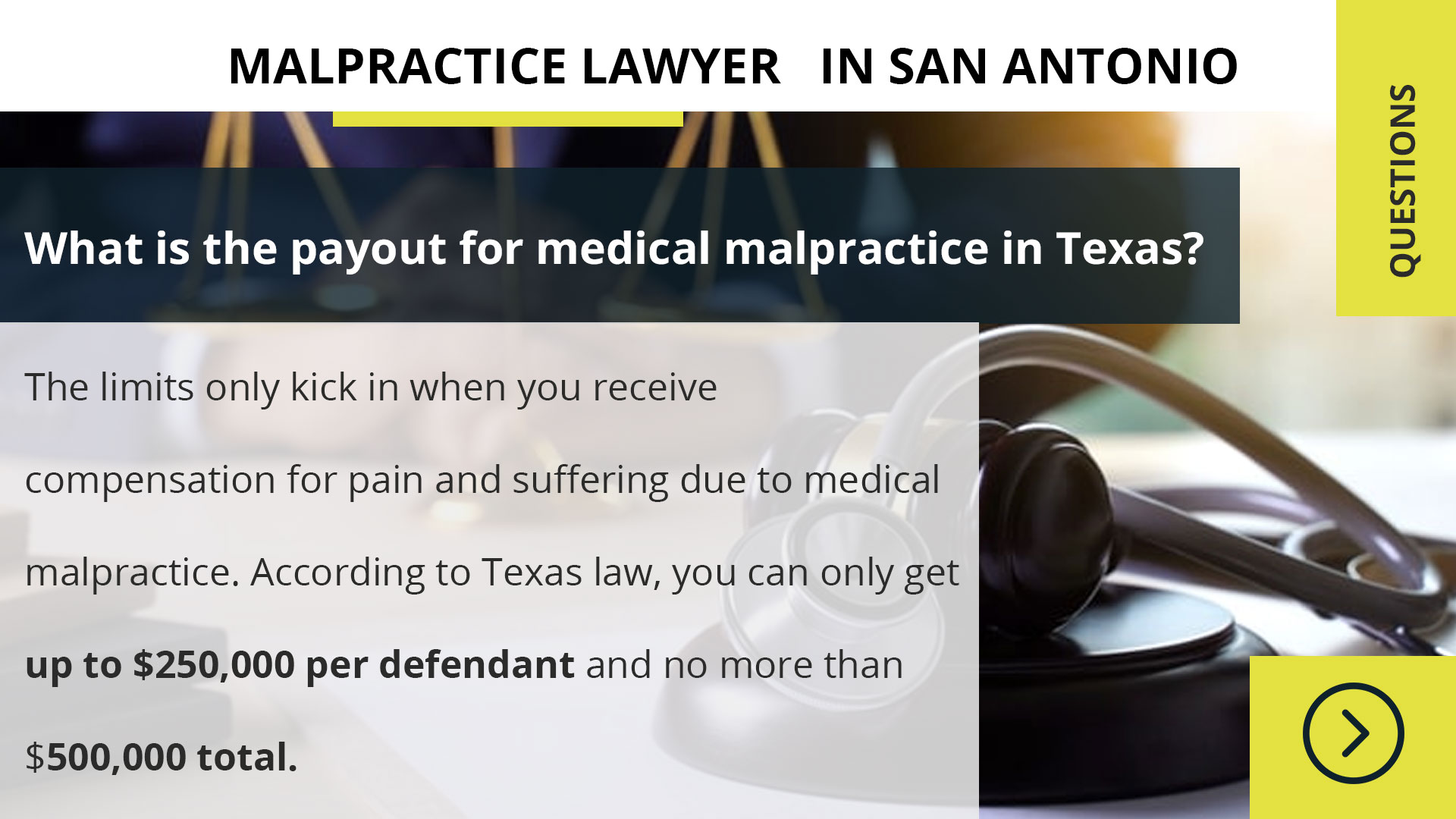 Malpractice lawyer