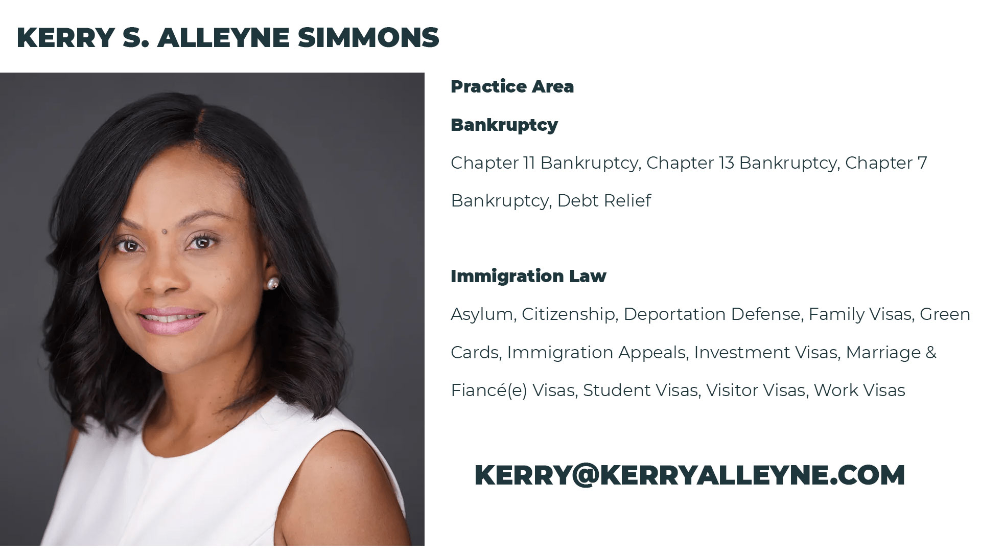 Kerry S. Alleyne Simmons